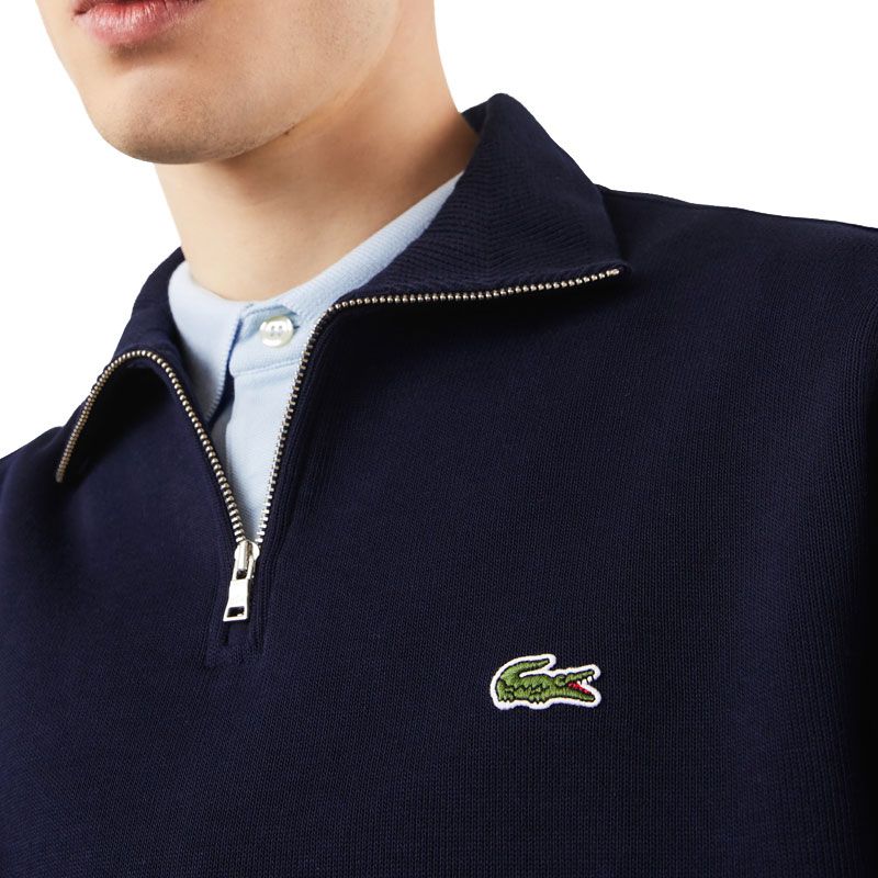 Felpa Uomo Cotone Mezza Zip