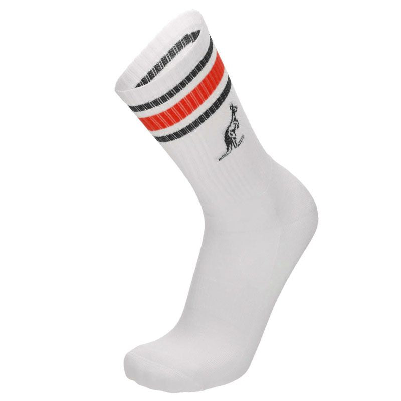 CALZE UOMO TENNIS 002RB BIANCO