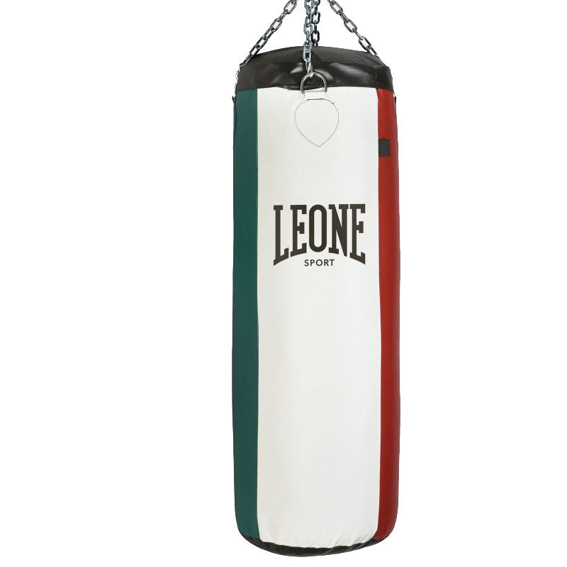 Sacco Boxe 50 Kg Leone 1947 Basic Sacco Allenamento, Nero, 55 Kg