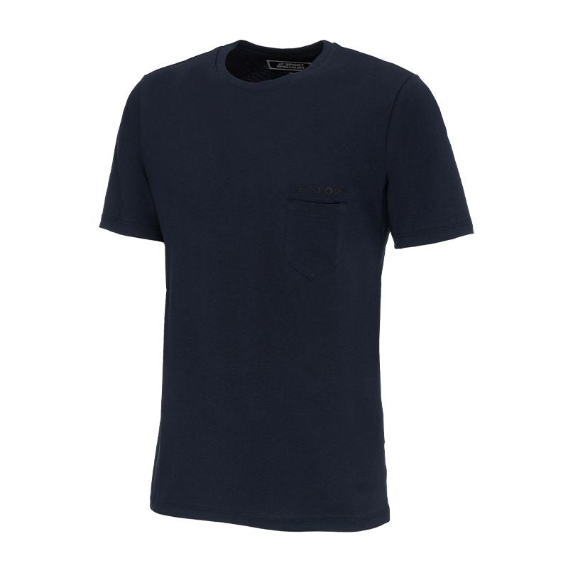 T SHIRT UOMO POCKET COLE BLU