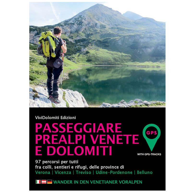 LIBRO PASSEGGIARE PREALPI VENETE E DOLOMITI