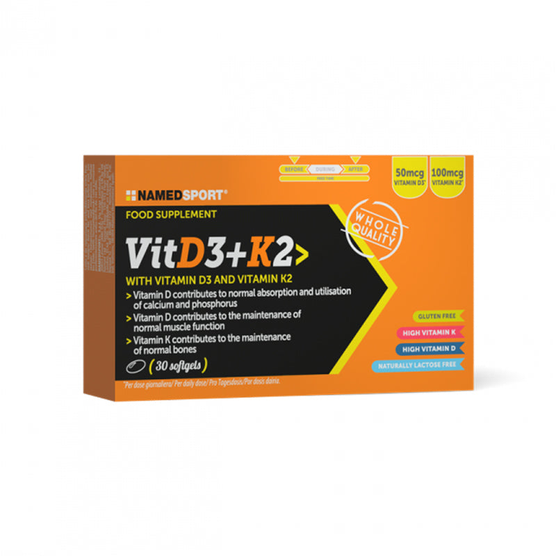 Integratore VitD3+K2 > - 30 Softgels