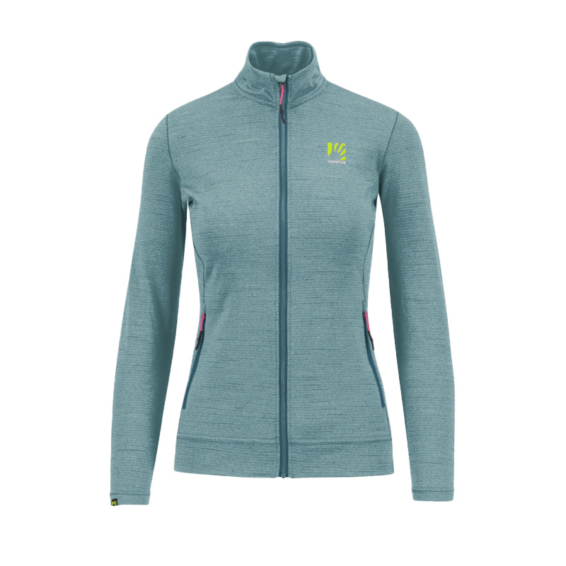 Pile donna full zip pomedes