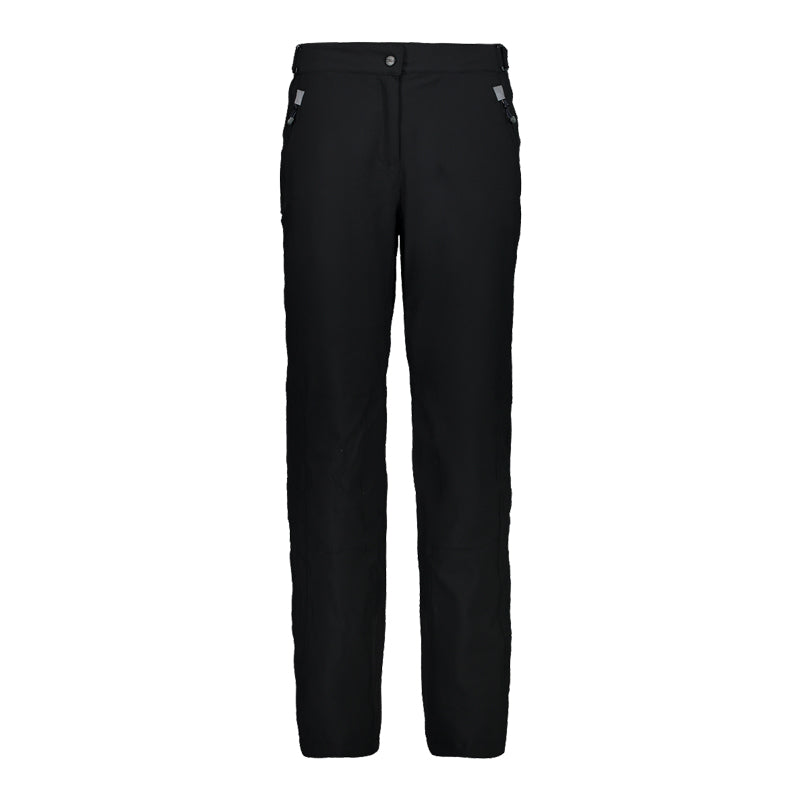 Pantaloni Sportivi Tecnici Donna CMP - Poliestere Elasticizzato, Dry Function, Antiodore, Vita Alta Con Coulisse