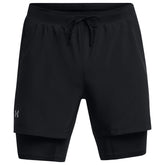 Pantaloncino uomo UA Launch 2 in 1 5"