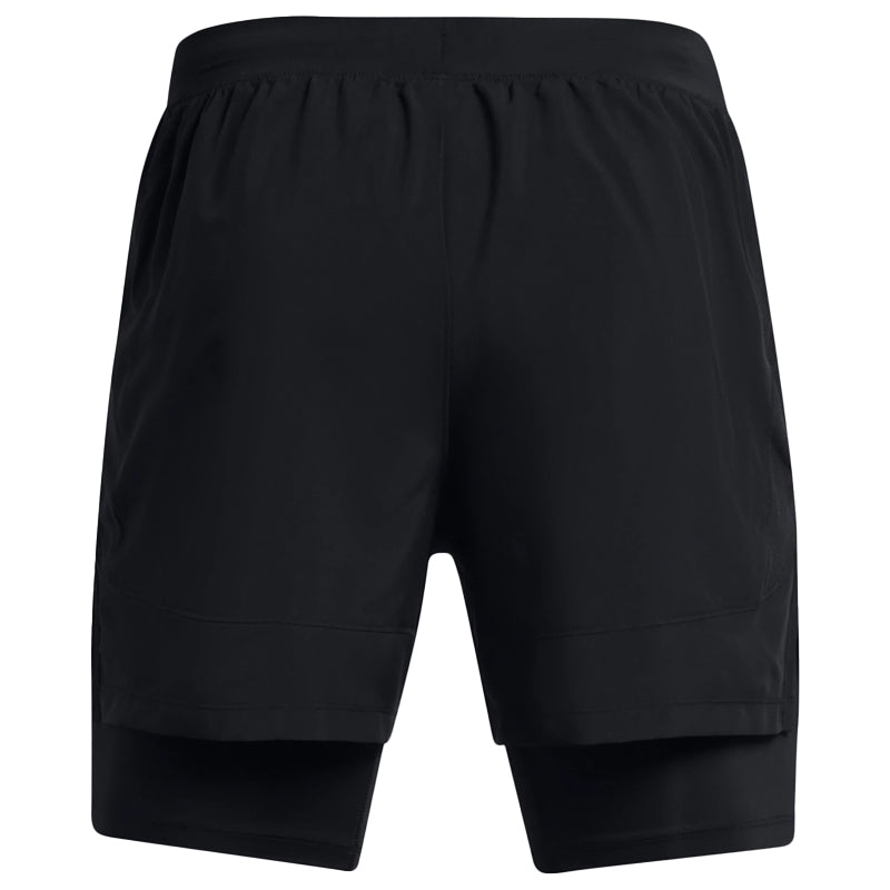 Pantaloncino uomo UA Launch 2 in 1 5"