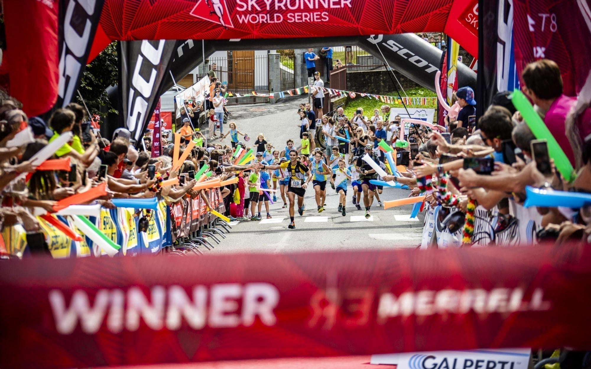 Arrivo della Grigne Skymarathon 2023