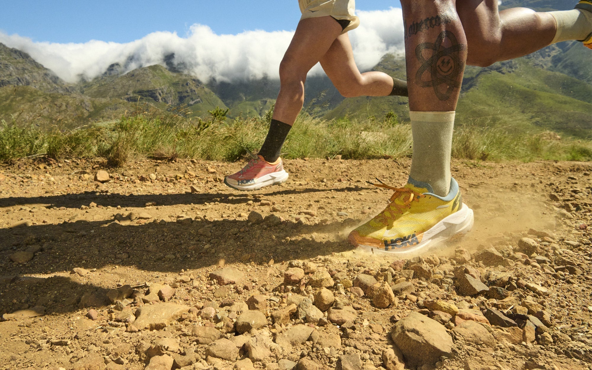 Test trail running Hoka - Galbiate