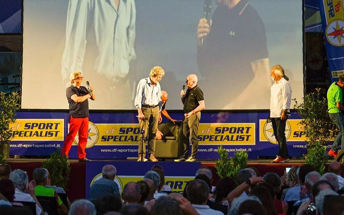 La serata "A tu per tu con i grandi dello sport" ospite Reinhold Messner