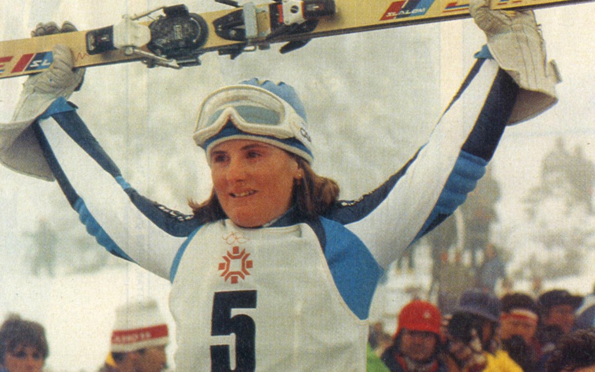 Paola Magoni: medaglia d’oro ai Giochi Olimpici Invernali di Sarajevo nel 1984