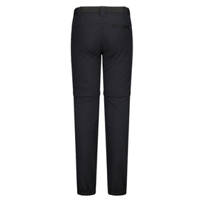 Pantalone bambina zip off stretch