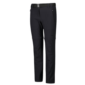 Pantalone bambina zip off stretch