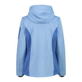 Giacca donna in Light Softshell cappuccio staccabile