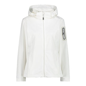 Giacca donna in Light Softshell cappuccio staccabile