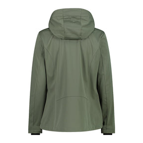 Giacca donna in Light Softshell cappuccio staccabile