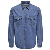 Camicia uomo Bane denim