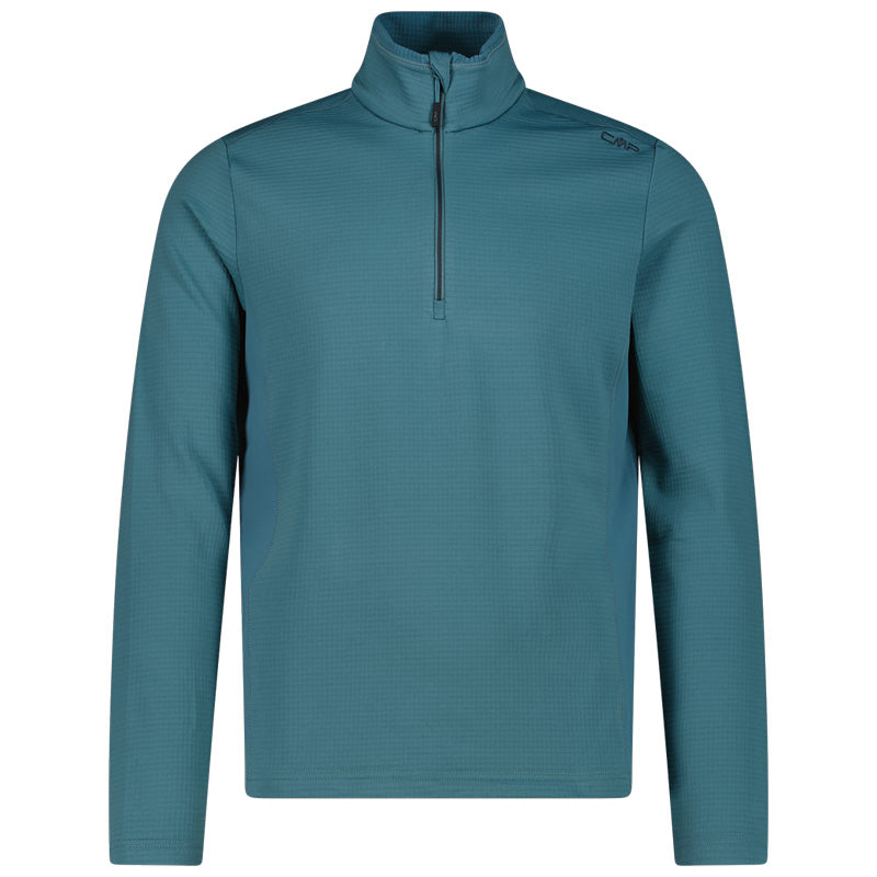 Maglia uomo Grid Tech mezza zip