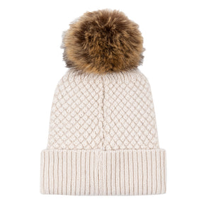 Cappello donna pom pom