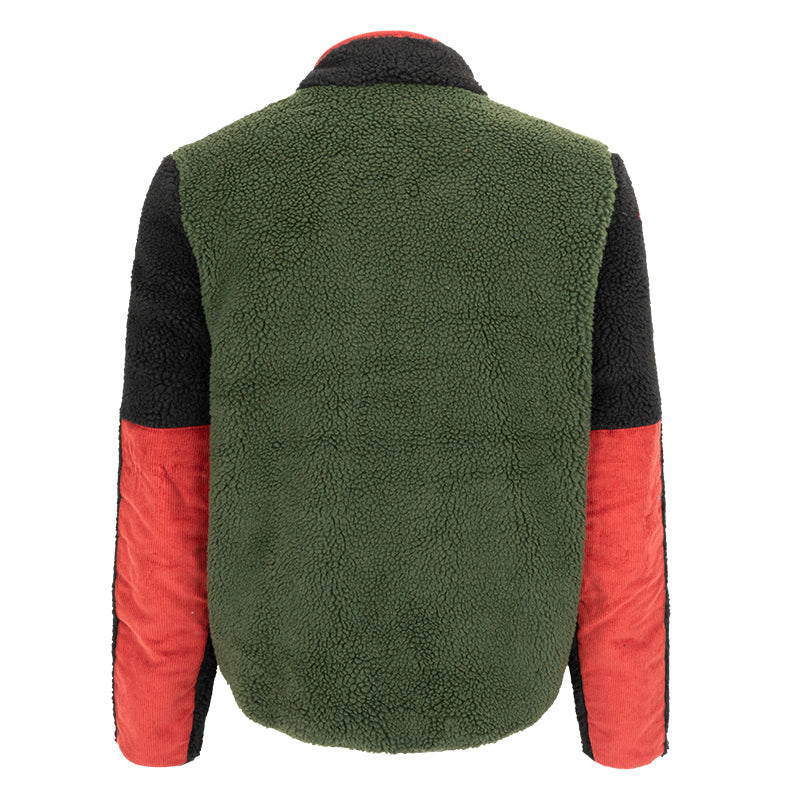 Pile uomo Trobio mock neck orsetto
