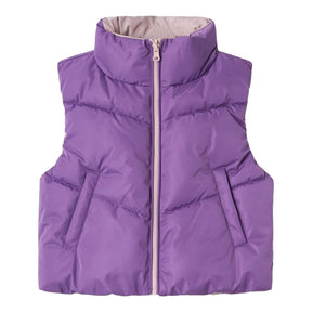 Gilet bambina Reversibile