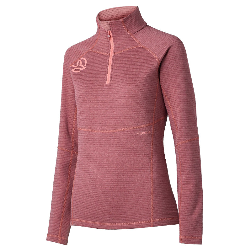 Maglia donna Momhill 1/2 zip