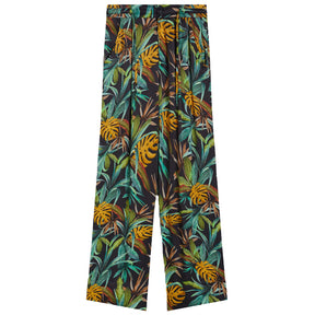 Pantaloni donna Stampa Tropical