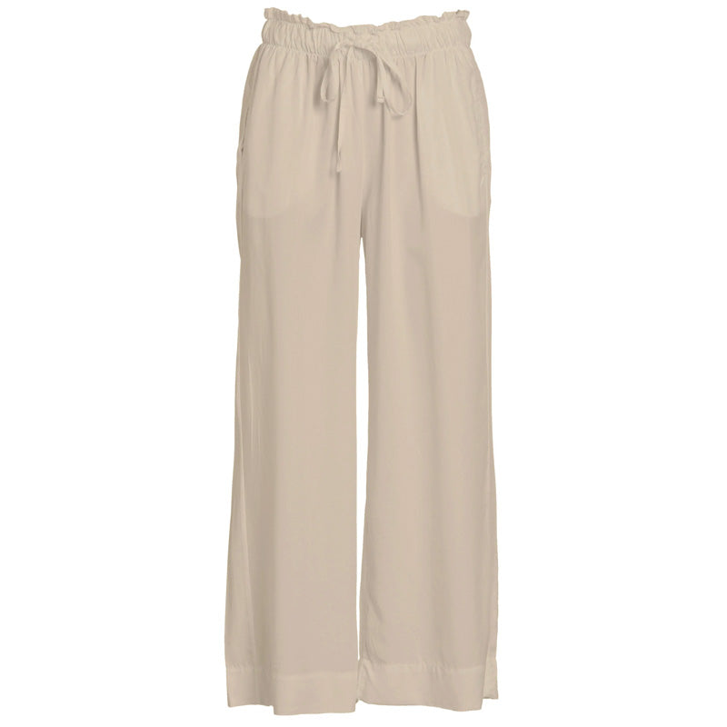 Pantalone donna Cropped in Twill Tencel