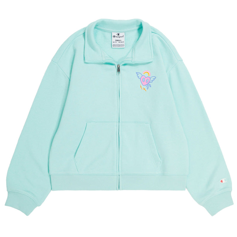 Felpa bambina Full-Zip Graffiti