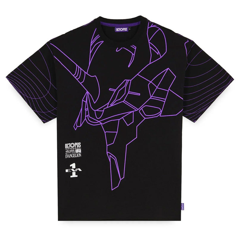 T-Shirt uomo Evangelion EVA 01 Flowing