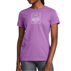 T-shirt donna UA Box Wordmark Originators