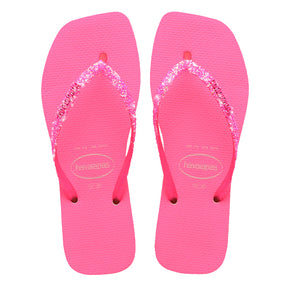 Infradito donna Square Glitter Neon