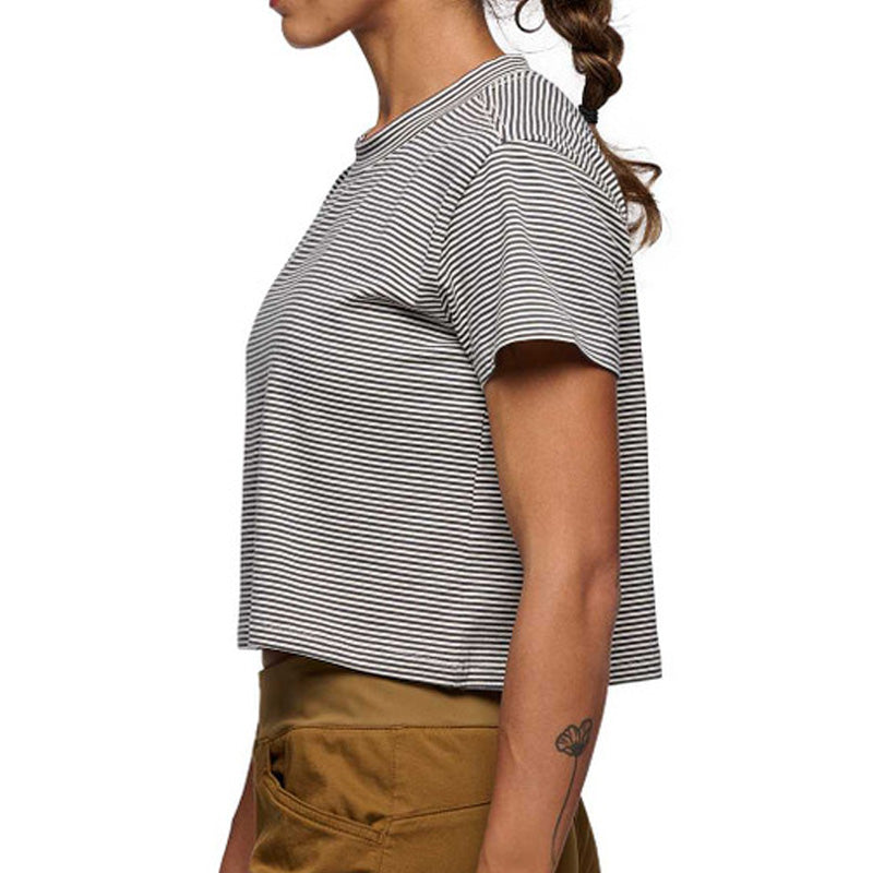 T-Shirt donna Stripe Crop