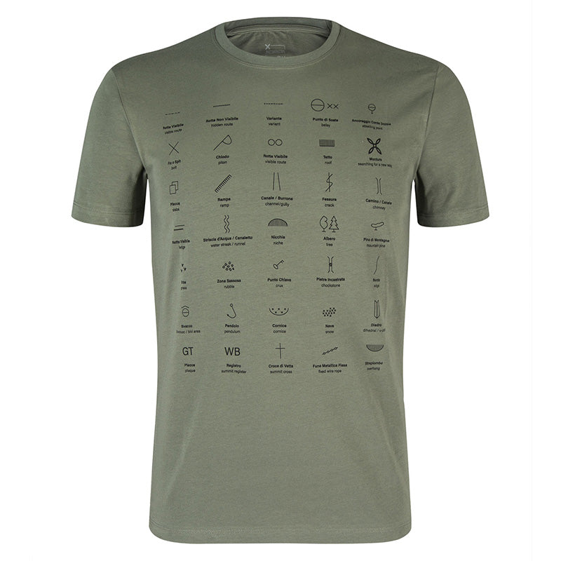 T-shirt uomo Topographic