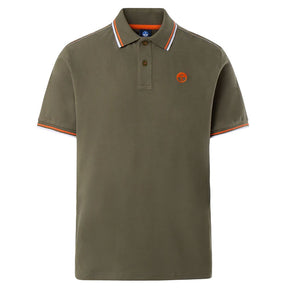 Polo uomo con logo