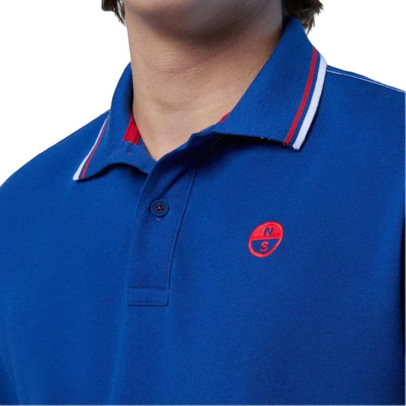 Polo uomo con logo