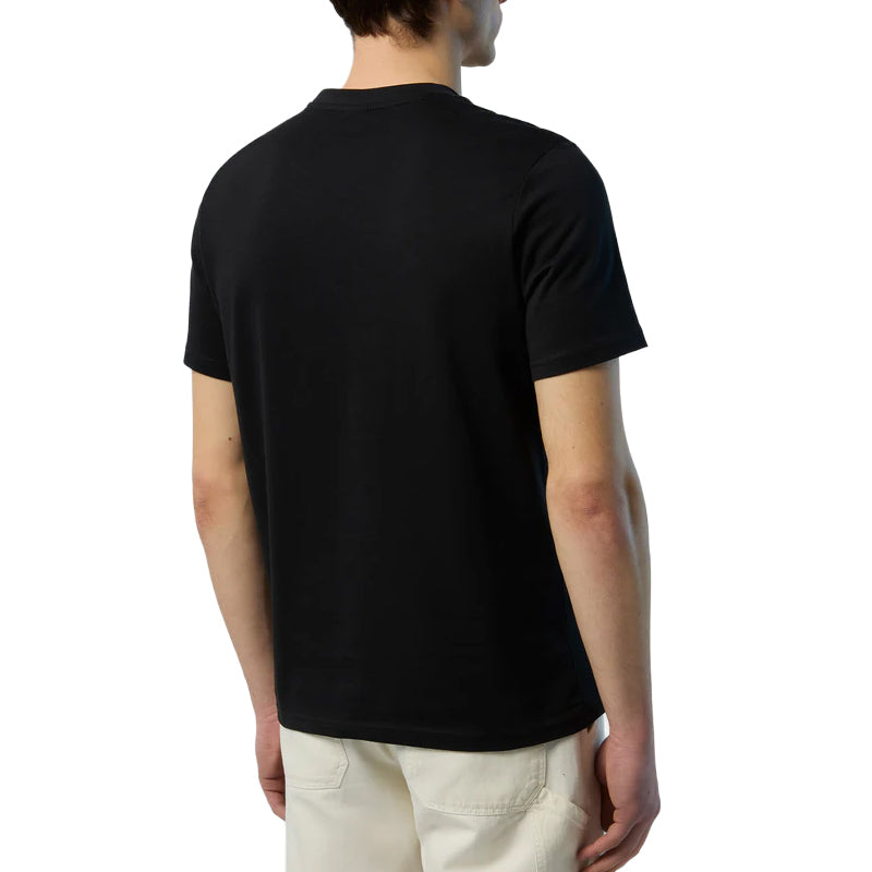 T-Shirt uomo patch logata