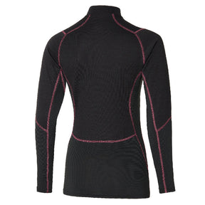 Maglia donna zip merino