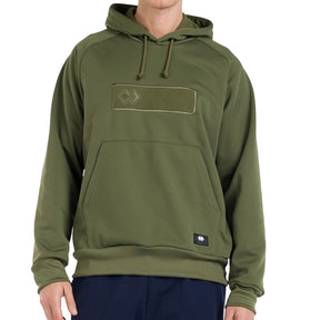 Felpa uomo pullover patch ricamata