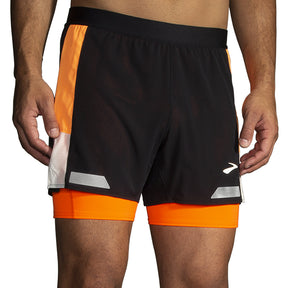 Pantaloncino uomo Run Visible 5 2in1 2.0