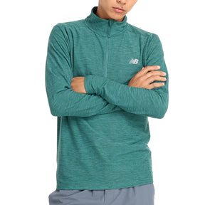 Maglia uomo Space Dye 1/4 Zip