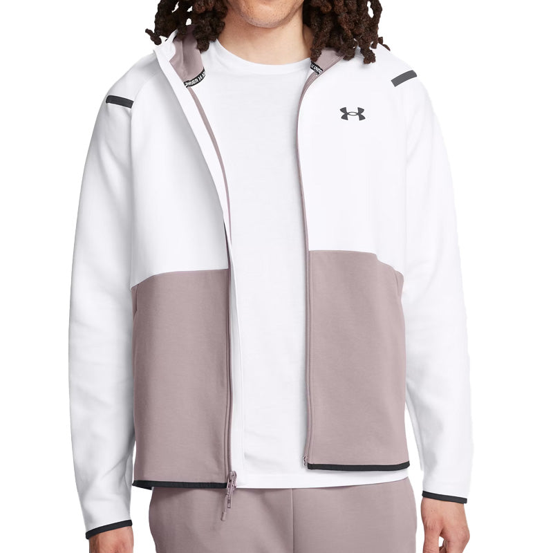 Felpa uomo UA Unstoppable Fleece Full-Zip