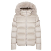 Piumino donna collo alto