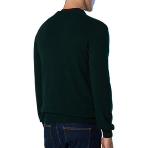 Maglione uomo logo ricamato