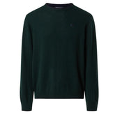 Maglione uomo logo ricamato