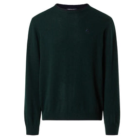 Maglione uomo logo ricamato