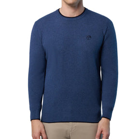 Maglione uomo logo ricamato