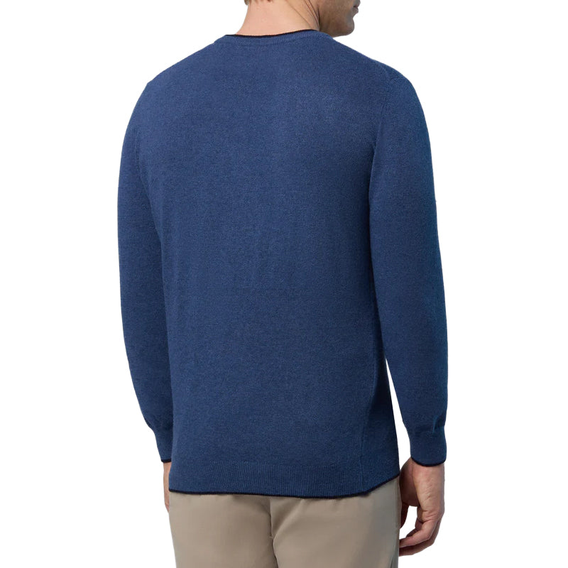 Maglione uomo logo ricamato