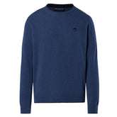 Maglione uomo logo ricamato