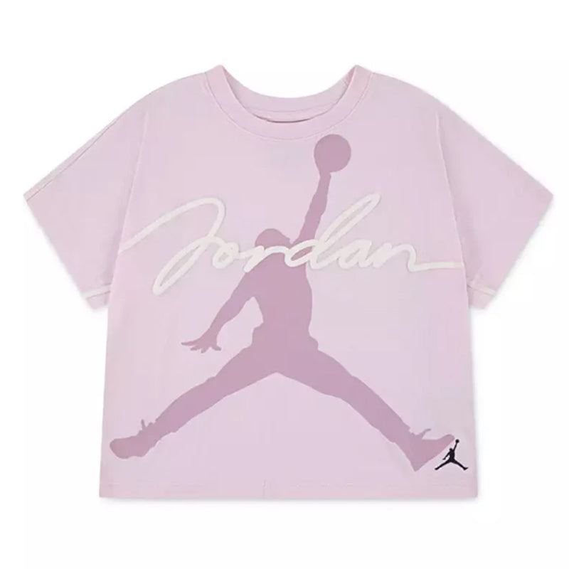 T-Shirt bambina Jordan crop