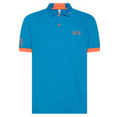 Polo uomo Logo Fluo